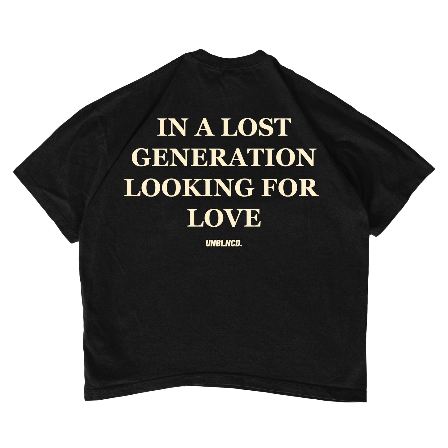 Black "Lost Generation" Tee