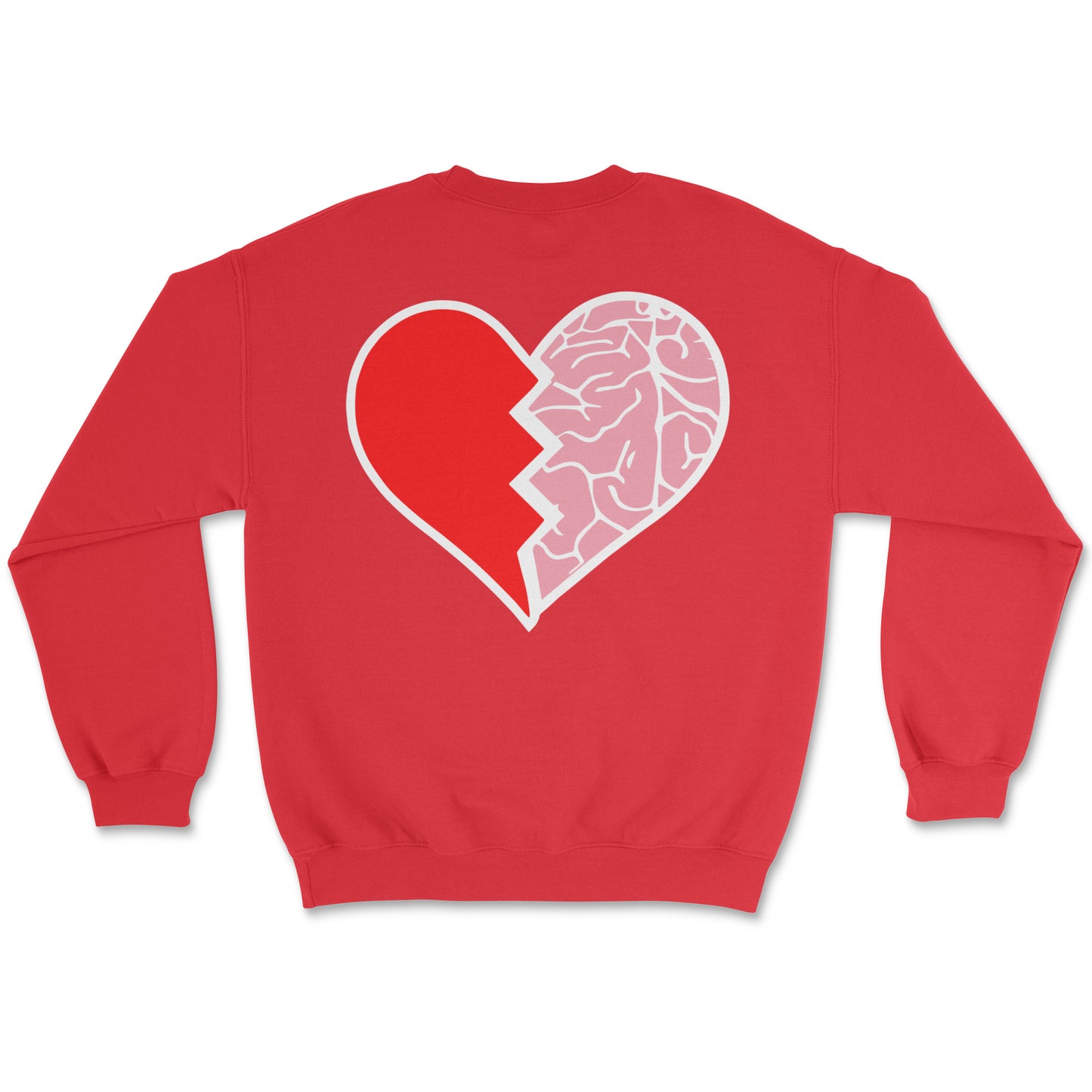 Red Valentine “Unblncd” Crewneck