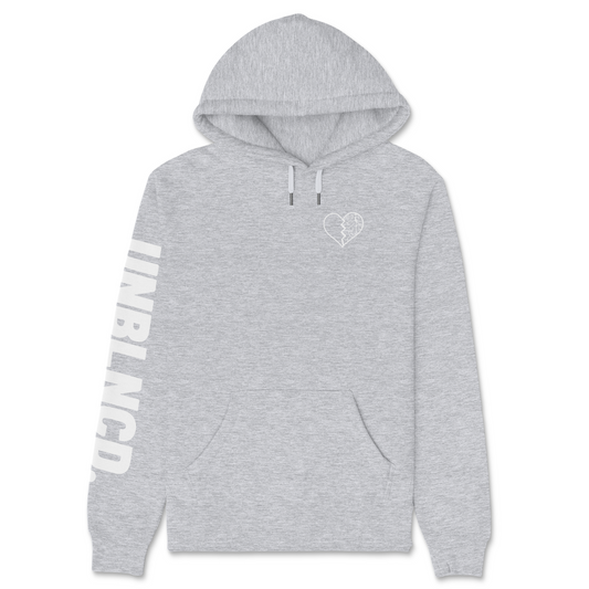 Grey “Unblncd” hoodie