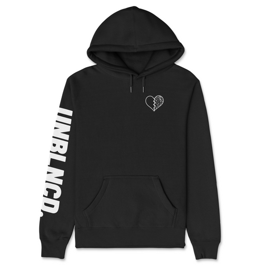 Black “Unblncd” hoodie