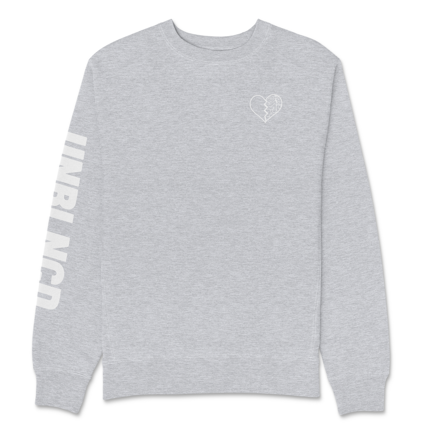 Grey “Unblncd” Crewneck